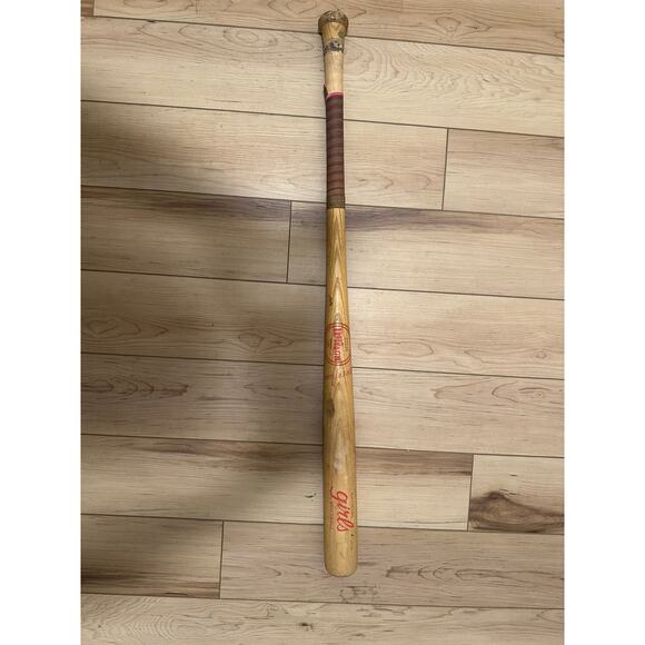 Wilson Other - WILSON Lady Long Ball Wood Bat A9434 32" No.8 Girl Woman Official Softball USA